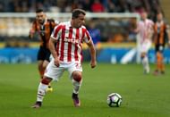 HULL, ENGLAND - OCTOBER 22:  Xherdan Shaqiri of  Stoke City during the Premier League match between Hull City and Stoke City at KC Stadium on October 22, 2016 in Hull, England.  (Photo by Nigel Roddis/Getty Images)